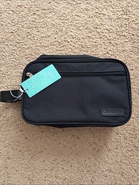 Black Men's Travel Toiletry Bag